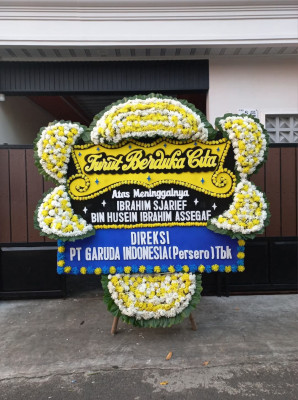 Papan Bunga Duka di Margodadi