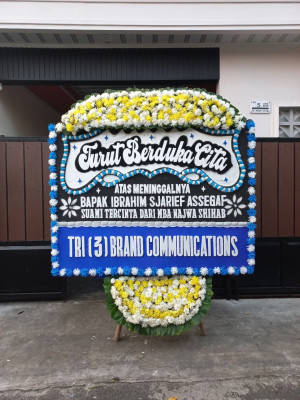Papan Bunga Duka di Margodadi